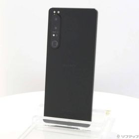 〔中古〕SONY(ソニー) Xperia 1 IV 256GB ブラック SO-51C docomo SIMフリー〔377-ud〕
