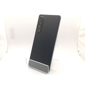 【中古】SONY docomo 【SIMフリー】 Xperia 1 IV ブラック 12GB 256GB SO-51C【秋葉3号】保証期間１ヶ月【ランクA】