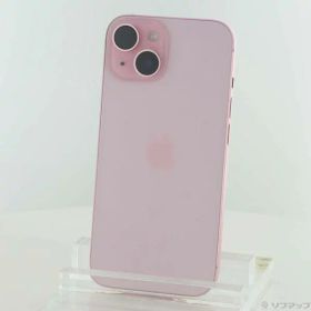 【中古】Apple(アップル) iPhone15 128GB ピンク MTMJ3J／A SIMフリー 【251-ud】