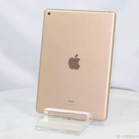 〔中古品〕 iPad 第6世代 32GB ゴールド MRJN2J／A Wi-Fi【348】