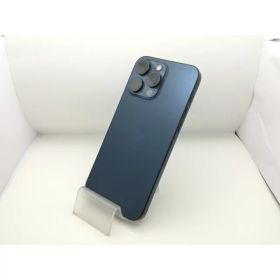 【中古】Apple 国内版 【SIMフリー】 iPhone 15 Pro Max 512GB ブルーチタニウム MU6X3J/A【池袋東口】保証期間1ヶ月【ランクC】