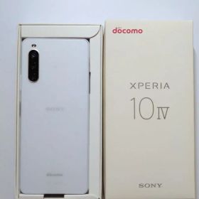 Sony Xperia 10 IV docomo ホワイト SO-52C