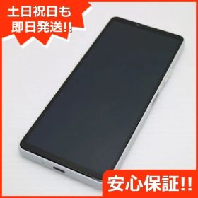 美品 Xperia 10 IV SOG07 ホワイト スマホ 白ロム 土日祝発送OK 05000