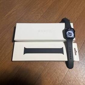 Apple Watch Series10 GPSモデル 46mm ジェットブラックアルミニウムケースとブラックスポーツバンド S/M