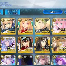 引退アカウント | FGOのアカウントデータ、RMTの販売・買取一覧