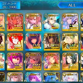 NO.1_ソロモン宝具5 オルガマリー宝具5 ファンタズムーン宝具5 アルトリア・キャスター宝具5 | FGOのアカウントデータ、RMTの販売・買取一覧