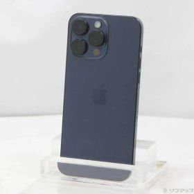 〔中古品〕 iPhone15 Pro Max 512GB ブルーチタニウム MU6X3J／A SIMフリー【258】