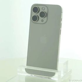 〔中古品〕 iPhone15 Pro Max 256GB ナチュラルチタニウム MU6R3J／A SIMフリー【348】