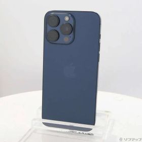 〔中古品〕 iPhone15 Pro Max 256GB ブルーチタニウム MU6T3J／A SIMフリー【276】