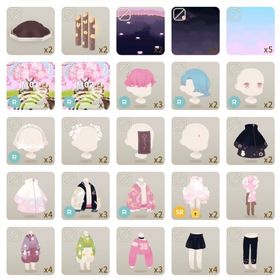 [B-3]桜舞う花あかりの島＊バラ売り | リヴリーアイランドのアイテム、RMTの販売・買取一覧