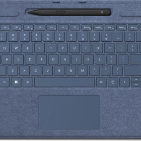 マイクロソフト Surface Pro スリム ペン２付き Signature キーボード/サファイア 8X6-00115 [サファイア]