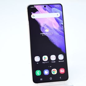 【液晶美品＊電池良好】SIMフリー au Galaxy S21 5G SCG09 256GB