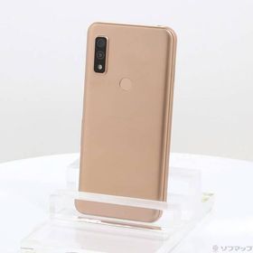 〔中古〕FUJITSU(富士通） arrows We 64GB ローズゴールド FCG01 au SIMフリー〔368-ud〕