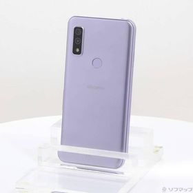 〔中古〕FUJITSU(富士通） arrows We 64GB パープル F-51B docomo SIMフリー〔368-ud〕