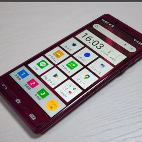 A001SH SHARP シンプルスマホ5 バージョン10 simロック解除