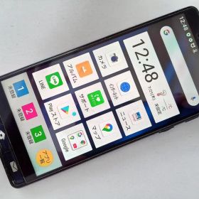 ☆ SoftBank シンプルスマホ5 A001SH ネイビーブルー