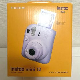 富士フイルムチェキ インスタントカメラ instax mini 12 パープル