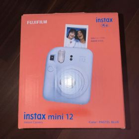 FUJIFILM instax mini 12 パステルブルー 本体