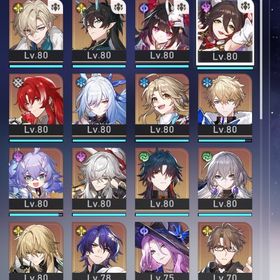 ☆限定多数 花火1凸刃 餅 アルジェンティ餅等 | 崩壊スターレイル(崩スタ)のアカウントデータ、RMTの販売・買取一覧