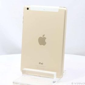 〔中古〕Apple(アップル) iPad mini 3 16GB ゴールド MGYR2J／A docomo〔349-ud〕