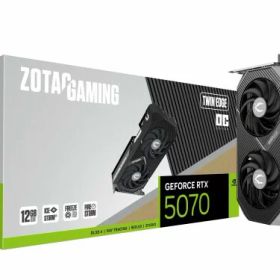 ZOTAC GAMING GeForce RTX 5070 Twin Edge OC 12GB GDDR7 グラフィックスボード ZT-B50700H-10P VD9204