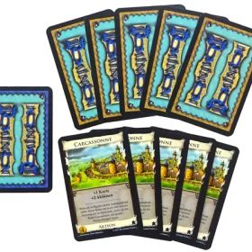 【中古】ボードゲーム ドミニオン： プロモーションカード/囲郭村(11枚セット) (Dominion： Carcassonne Promo Card)