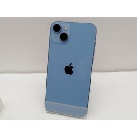 【中古】Apple 国内版 【SIMフリー】 iPhone 14 Plus 128GB ブルー MQ4H3J/A【仙台イービーンズ】保証期間１ヶ月【ランクB】