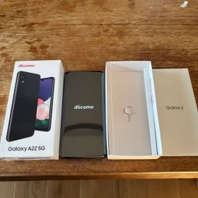 新品未使用 Galaxy A22 5G ブラック 64GB
