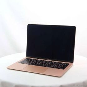 〔中古品〕 MacBook Air 13.3-inch Late-2018 MREF2J／A Core_i5 1.6GHz 8GB SSD256GB ゴールド 〔10.15 Catalina〕【258】