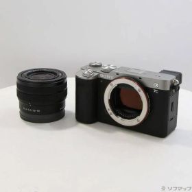 〔中古品〕 α7C ズームレンズキット シルバー ILCE-7CL S【349】