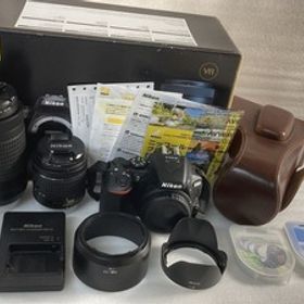 ■NIKON/ニコン■デジタル一眼レフカメラ■D5600 ダブルズームキット/微ショット品■中古■ ★即決★