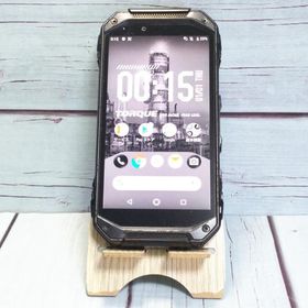 au 京セラ TORQUE G04 ブラック KYV46 本体 白ロム SIMロック解除済み SIMフリー C547840