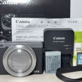 ◆新品同様◆Canon キャノン PowerShot G7X Mark III コンパクトデジタルカメラ 32GBメモリ 6ヶ月動作保証