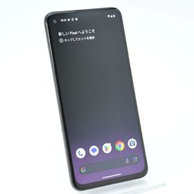 【液晶美品】SIMフリー Google Pixel4a（5G）128GB ジャストブラック