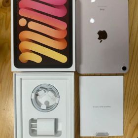 iPad mini 第6世代 超美品 ヌードプロテクト 98%