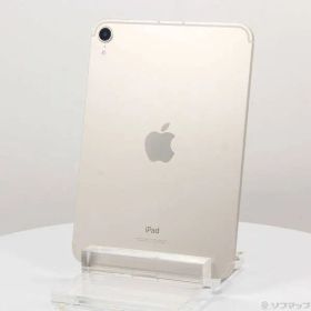 〔中古品〕 iPad mini 第6世代 256GB スターライト MK8H3J／A SIMフリー【276】