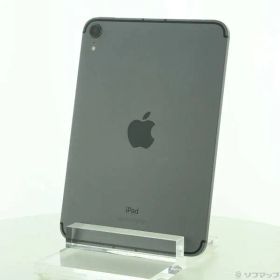 〔中古品〕 iPad mini 第6世代 256GB スペースグレイ MK8F3J／A SIMフリー【371】