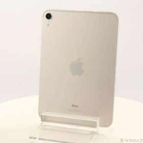 〔中古品〕 iPad mini 第6世代 256GB スターライト MK8H3J／A SIMフリー【344】