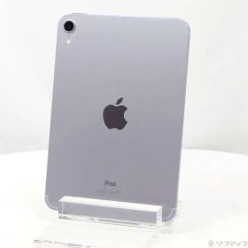 〔中古品〕 iPad mini 第6世代 256GB パープル MK8K3J／A SIMフリー【198】