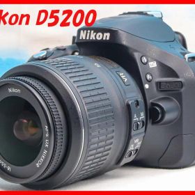 ニコン Nikon D5200⭐️スマホに転送⭐️超高画質⭐️動画OK⭐️