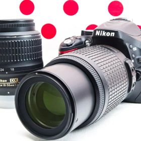 Nikon D5200❤ダブルレンズ❤スマホ転送OK❤高画質・高性能❤一眼レフ