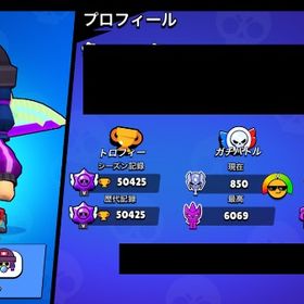 ✨引退垢✨🏆50425 コイン多数！ヒーロービビ、スターシェリー所持アカウント！ | ブロスタ(ブロウルスターズ)のアカウントデータ、RMTの販売・買取一覧