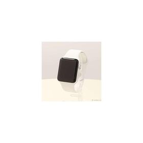 〔中古〕Apple(アップル) Apple Watch Series 3 GPS 42mm シルバーアルミニウムケース ホワイトスポーツバンド