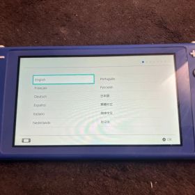 Switchライト本体 ブルー 箱、付属品無し