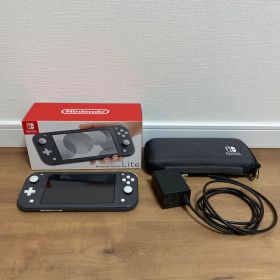 美品 Nintendo Switch Lite グレー 本体