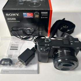 【ショット数440回】SONY α6400 ILCE-6400L(B)