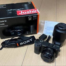 SONY α6400 ミラーレスカメラ 本体 ダブルズームキット