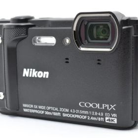 #650 Nikon ニコン COOLPIX W300 クールピクス 防水 ブラック デジタルカメラ コンパクトデジタルカメラ