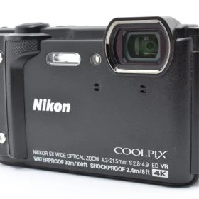 Nikon COOLPIX W300 防水 ブラック デジタルカメラ