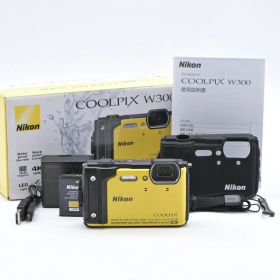 Nikon ニコン COOLPIX W300 イエロー コンパクトデジタルカメラ【中古】